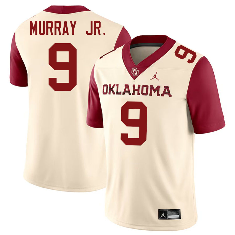 Kenneth Murray Jr. Oklahoma Sooners Jersey,Oklahoma Sooners Football Uniforms,Jersey-Cream